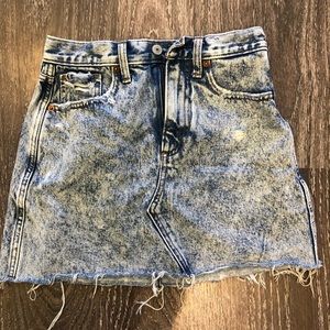 Abercrombie jean skirt